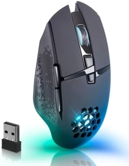 Мышь Defender Glory GM-514 черный оптическая 3200dpi беспров. USB 6but (52514) - купить недорого с доставкой в интернет-магазине