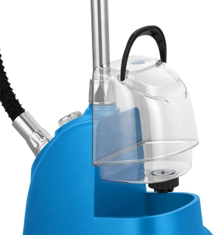 Отпариватель напольный Kitfort КТ-9352 2350Вт голубой/серебристый - купить недорого с доставкой в интернет-магазине