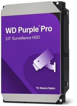 Жесткий диск WD SATA-III 26TB WD260PURP Purple Pro (7200rpm) 512Mb 3.5" - купить недорого с доставкой в интернет-магазине