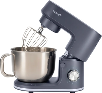 Миксер планетарный Vitek Элегия VT-PM0660 2000Вт антрацитовый - купить недорого с доставкой в интернет-магазине