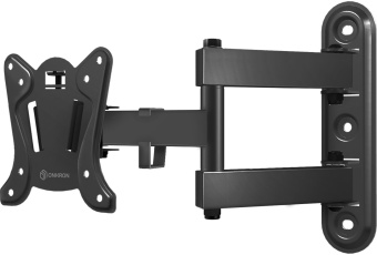 Кронштейн для телевизора Onkron R4 черный 10"-32" макс.25кг настенный поворот и наклон - купить недорого с доставкой в интернет-магазине