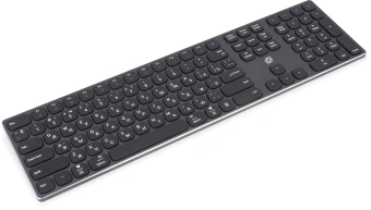 Клавиатура Оклик K867W серый/черный USB беспроводная BT/Radio slim Multimedia (2002130) - купить недорого с доставкой в интернет-магазине