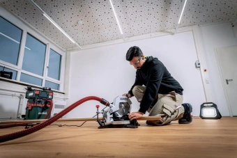 Торцовочная пила Metabo KS 216 M 1100Вт 5000об/мин d=216мм - купить недорого с доставкой в интернет-магазине