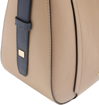 Сумка кросс-боди женская Piquadro Circle BD6657W92/TOBLU бежевая/голубая натур.кожа - купить недорого с доставкой в интернет-магазине