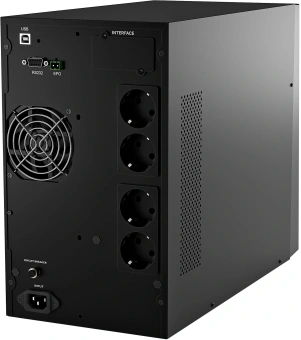 Источник бесперебойного питания Powercom Macan Plus MAC1500TEN 1500Вт 1500ВА черный - купить недорого с доставкой в интернет-магазине
