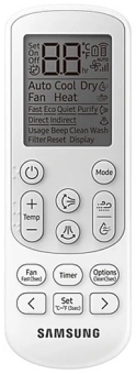 Сплит-система Samsung AR60F09C1DW белый - купить недорого с доставкой в интернет-магазине