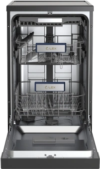 Посудомоечная машина Lex DW4563N BL черный (узкая) - купить недорого с доставкой в интернет-магазине
