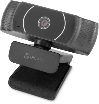 Камера Web Оклик OK-C016HD черный 1Mpix (1280x720) USB2.0 с микрофоном - купить недорого с доставкой в интернет-магазине