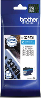 Картридж струйный Brother LC3239XLC голубой (5000стр.) для Brother HL-J6000DW/MFC-J5945DW - купить недорого с доставкой в интернет-магазине