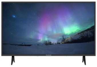 Телевизор LED PolarLine 43" 43PL52TC черный FULL HD 60Hz DVB-T DVB-T2 DVB-C WiFi (RUS) - купить недорого с доставкой в интернет-магазине