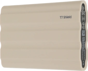 Накопитель SSD Samsung Original USB-C 2TB MU-PE2T0K/WW Shield T7 1.8" бежевый - цена, купить или заказать с доставкой в интернет-магазине Накопитель SSD Samsung Original USB-C 2TB MU-PE2T0K/WW Shield T7 1.8" бежевый - купить недорого с доставкой в интернет-магазине