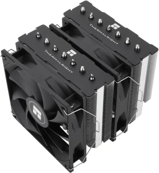 Устройство охлаждения(кулер) Thermalright Phantom Spirit 120 SE Soc-AM5/AM4/1200/1700/1851 серебристый/черный 4-pin 25.6dB Al+Cu 765gr Ret (PS120-SE) - купить недорого с доставкой в интернет-магазине
