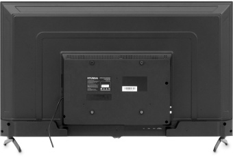 Телевизор LED Hyundai 43" H-LED43BU7006 Android TV Frameless Metal черный 4K Ultra HD 60Hz DVB-T DVB-T2 DVB-C DVB-S DVB-S2 USB WiFi Smart TV - купить недорого с доставкой в интернет-магазине
