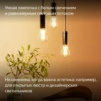 Умная лампа Yandex YNDX-00554 E27 7Вт 806lm (упак.:1шт) - купить недорого с доставкой в интернет-магазине