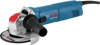 Углошлифовальная машина Bosch GWX 10-125 1000Вт 11000об/мин рез.шпин.:M14 d=125мм (06017B3000) - купить недорого с доставкой в интернет-магазине