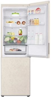 Холодильник LG GC-B459AEMW 2-хкамерн. бежевый инвертер - купить недорого с доставкой в интернет-магазине