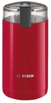 Кофемолка Bosch TSM6A014R 180Вт сист.помол.:ротац.нож вместим.:75гр красный - купить недорого с доставкой в интернет-магазине