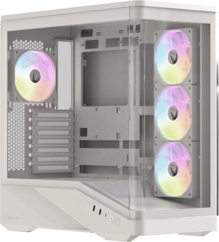 Корпус Formula Crystal U9 PA белый без БП ATX 9x120mm 3x140mm 2xUSB3.0 audio bott PSU - купить недорого с доставкой в интернет-магазине