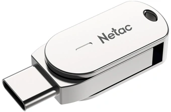 Флеш Диск Netac 64GB U785C NT03U785C-064G-32PN USB3.2 серый - купить недорого с доставкой в интернет-магазине