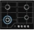 Газовая варочная поверхность Electrolux EGS6436K черный - купить недорого с доставкой в интернет-магазине