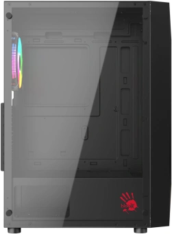 Корпус Bloody BD-CC106F черный без БП ATX 4x120mm 1xUSB2.0 1xUSB3.0 audio bott PSU - купить недорого с доставкой в интернет-магазине