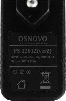 Блок питания AC/DC Osnovo PS-12012(ver2) - купить недорого с доставкой в интернет-магазине