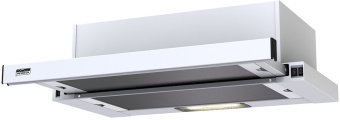Вытяжка встраиваемая Krona Kerry 600 белый управление: кнопочное (1 мотор) - цена, купить или заказать с доставкой в интернет-магазине Вытяжка встраиваемая Krona Kerry 600 белый управление: кнопочное (1 мотор) - купить недорого с доставкой в интернет-магазине