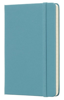 Блокнот Moleskine CLASSIC MM710B35 Pocket 90x140мм 192стр. линейка твердая обложка голубой - купить недорого с доставкой в интернет-магазине