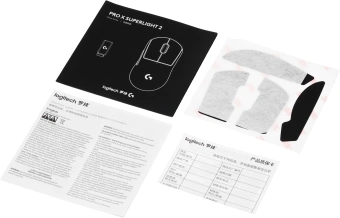 Мышь Logitech G Pro X Superlight 2 белый оптическая 32000dpi беспров. USB 4but (910-006642) - купить недорого с доставкой в интернет-магазине