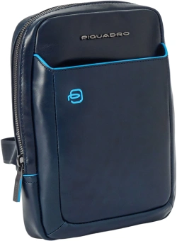 Сумка Piquadro Blue Square CA3084B2/BLU2 синяя натур.кожа - купить недорого с доставкой в интернет-магазине