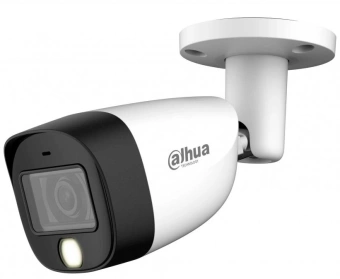 Камера видеонаблюдения аналоговая Dahua DH-HAC-HFW1200CMP-IL-A-0360B-S6 3.6-3.6мм HD-CVI HD-TVI цв. корп.:белый (DH-HAC-HFW1200CMP-IL-A-0360B) - купить недорого с доставкой в интернет-магазине