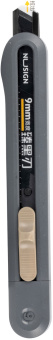 Нож канцелярский Deli ENS063-GR Nusign шир.лез.9мм фиксатор сталь серый - купить недорого с доставкой в интернет-магазине