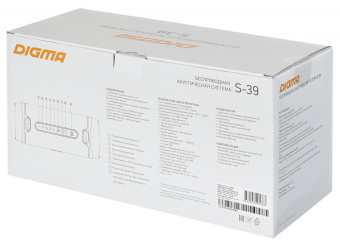 Колонка порт. Digma S-39 черный 25W 1.0 BT/USB 3000mAh (SP3925B) - купить недорого с доставкой в интернет-магазине