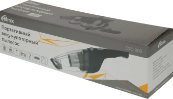 Пылесос Автомобильный Ritmix CVC-003 черный 70Вт - купить недорого с доставкой в интернет-магазине