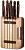 Набор ножей кухон. Victorinox Wood (5.1150.11) компл.:11предм. с подставкой дерево подар.коробка