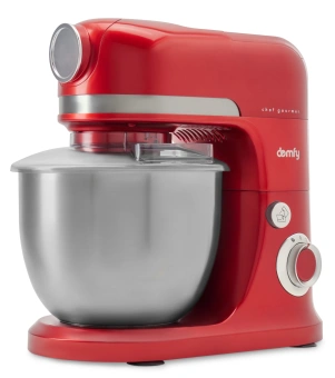 Кухонная машина Domfy DSC-KM502 планетар.вращ. 2000Вт красный - купить недорого с доставкой в интернет-магазине