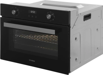 Духовой шкаф Электрический Hyundai HEO 64512 BG черный - купить недорого с доставкой в интернет-магазине