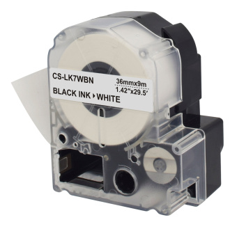 Картридж ленточный Cactus CS-LK7WBN LK-7WBN черный на белом для Epson LW1000P/Z700/Z900 - купить недорого с доставкой в интернет-магазине