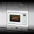 Микроволновая печь Hyundai HBW 2544 WG 25л. 900Вт белый (встраиваемая) - купить недорого с доставкой в интернет-магазине