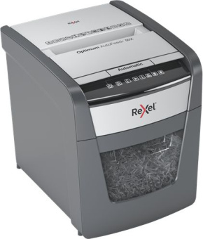 Шредер Rexel Optimum AutoFeed 50X черный с автоподачей (секр.P-4) фрагменты 50лист. 20лтр. скрепки скобы пл.карты - купить недорого с доставкой в интернет-магазине