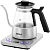 Чайник электрический Kitfort КТ-8707 0.8л. 1300Вт нержавеющая сталь/черный корпус: Металл/стекло/пластик