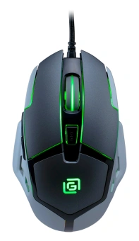 Мышь Оклик 915G HELLWISH V2 черный/серый оптическая 4800dpi USB 6but (1003993) - купить недорого с доставкой в интернет-магазине