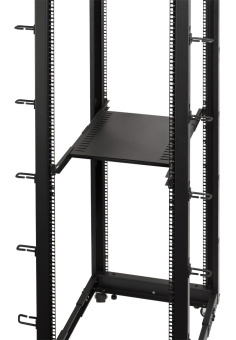 Стойка двухрамная Lanmaster TWT-RACK2-42U-ADJ 42U 480ммX560мм 1000кг черный - купить недорого с доставкой в интернет-магазине