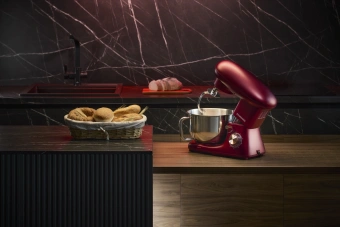 Миксер планетарный Starwind SPM7170 1900Вт гранатовый - купить недорого с доставкой в интернет-магазине