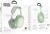 Гарнитура мониторные Hoco W55 1.2м зеленый беспроводные bluetooth оголовье (32706) - купить недорого с доставкой в интернет-магазине