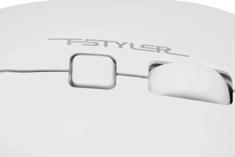 Мышь A4Tech Fstyler FG16CS Air белый оптическая 2000dpi silent беспров. USB для ноутбука 4but (FG16CS AIR WHITE) - купить недорого с доставкой в интернет-магазине
