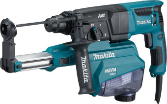 Перфоратор Makita HR2653 патрон:SDS-plus уд.:2.4Дж 800Вт (кейс в комплекте) - купить недорого с доставкой в интернет-магазине
