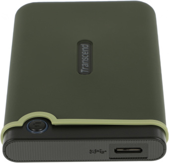 Жесткий диск Transcend USB3.0 1TB TS1TSJ25M3G StoreJet 25M3 (5400rpm) 2.5" зеленый - купить недорого с доставкой в интернет-магазине