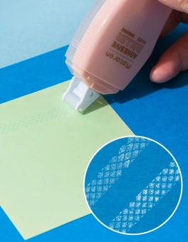 Клеющий роллер Deli EA49201 прозрачный блистер 6мм x 8м Macaron - купить недорого с доставкой в интернет-магазине