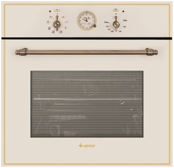 Духовой шкаф Электрический Gefest DA 622-02B85 кремовый/бронза - купить недорого с доставкой в интернет-магазине